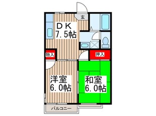 フォーブルラプラスの物件間取画像